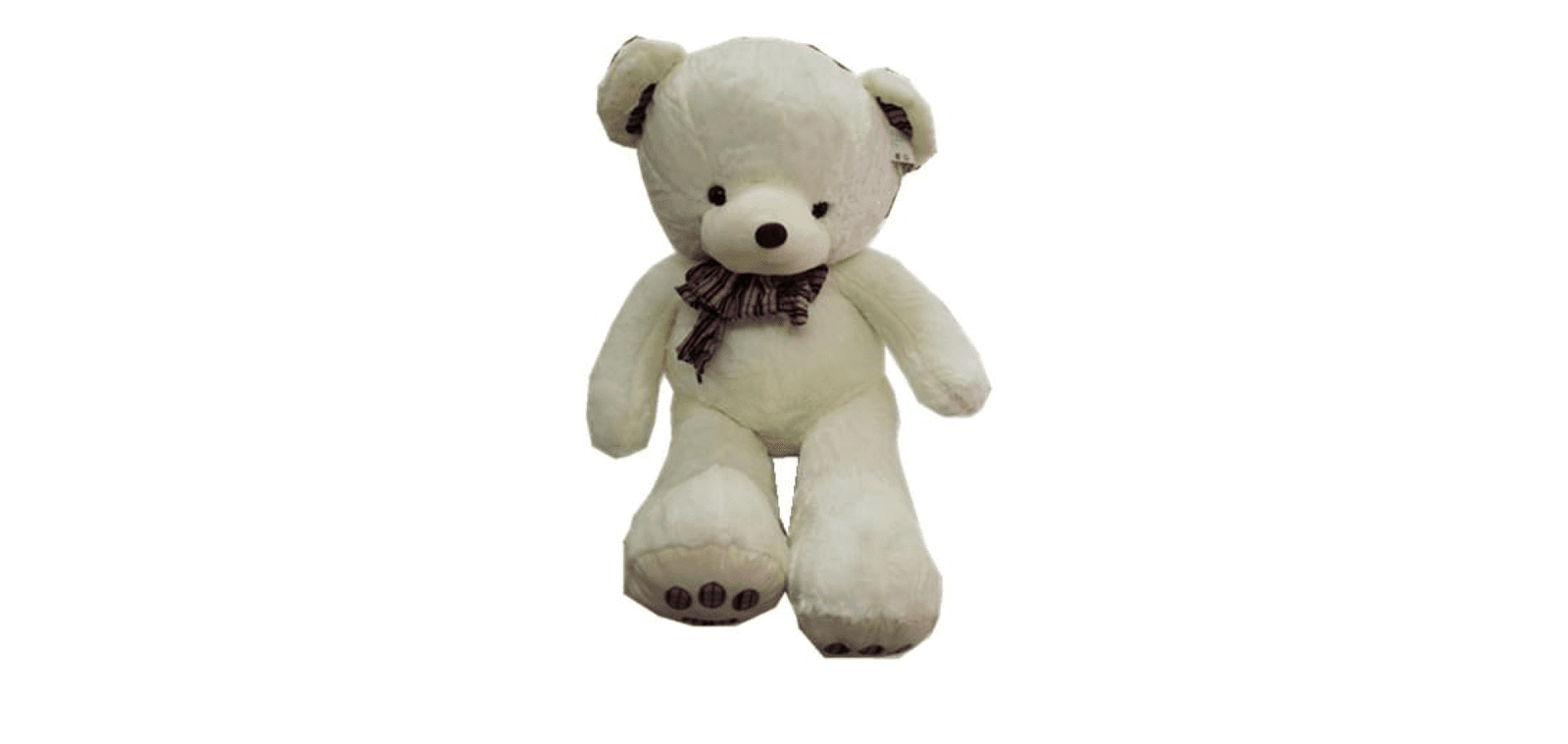 Oso con moño | Blanco