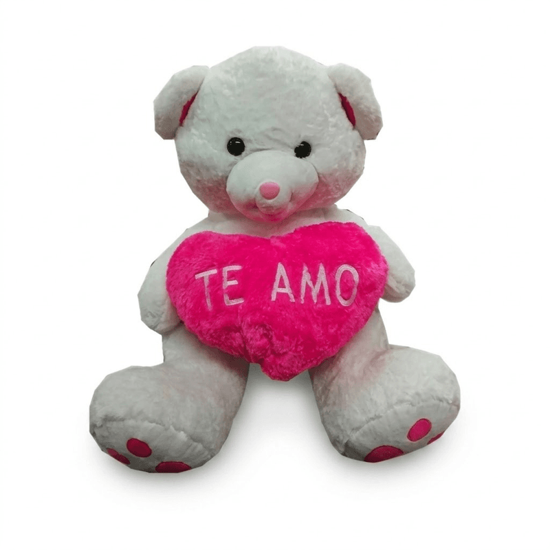 Oso con corazón | Blanco
