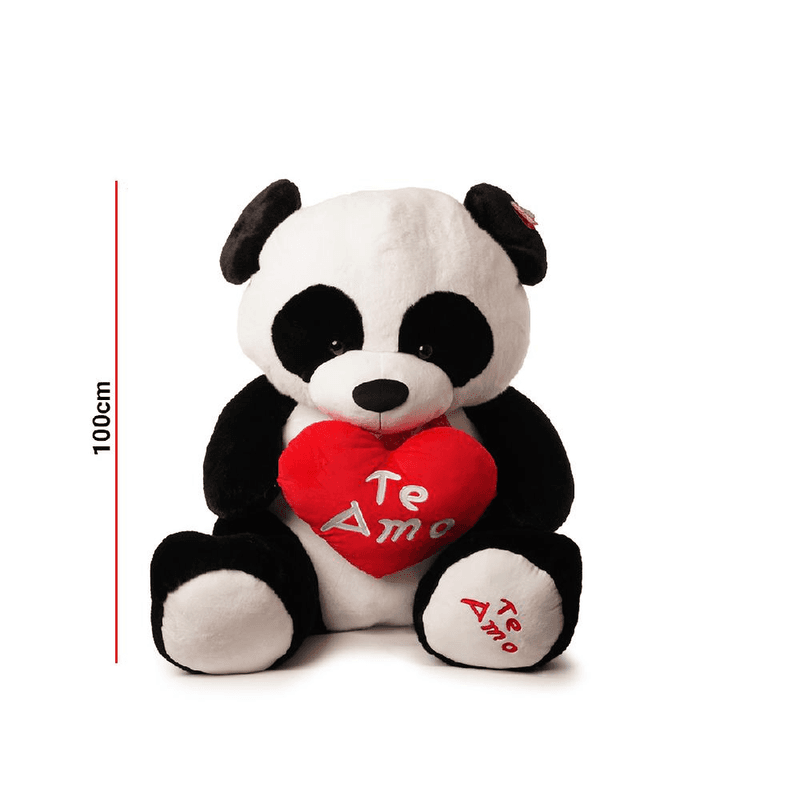 Panda con corazón