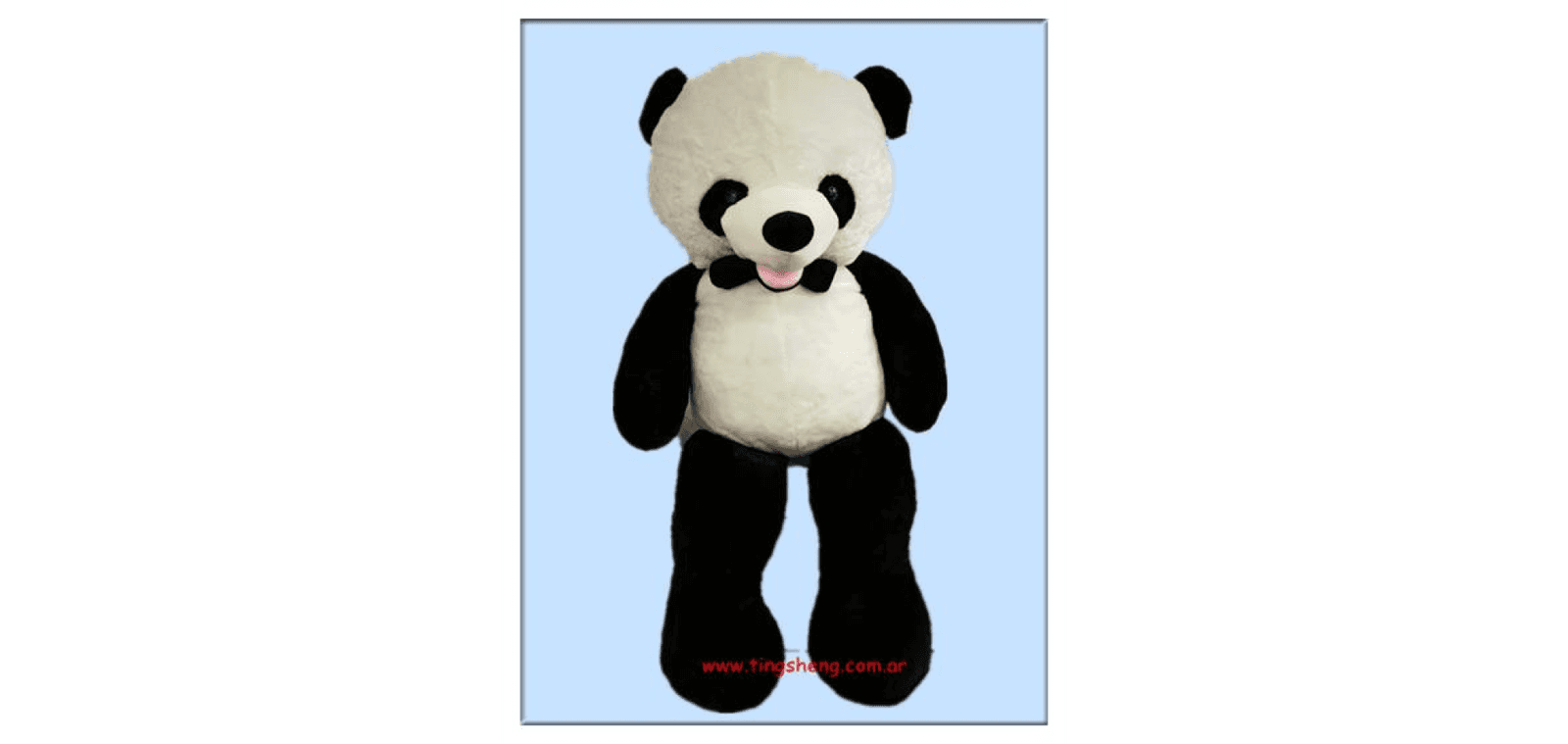Panda con moño