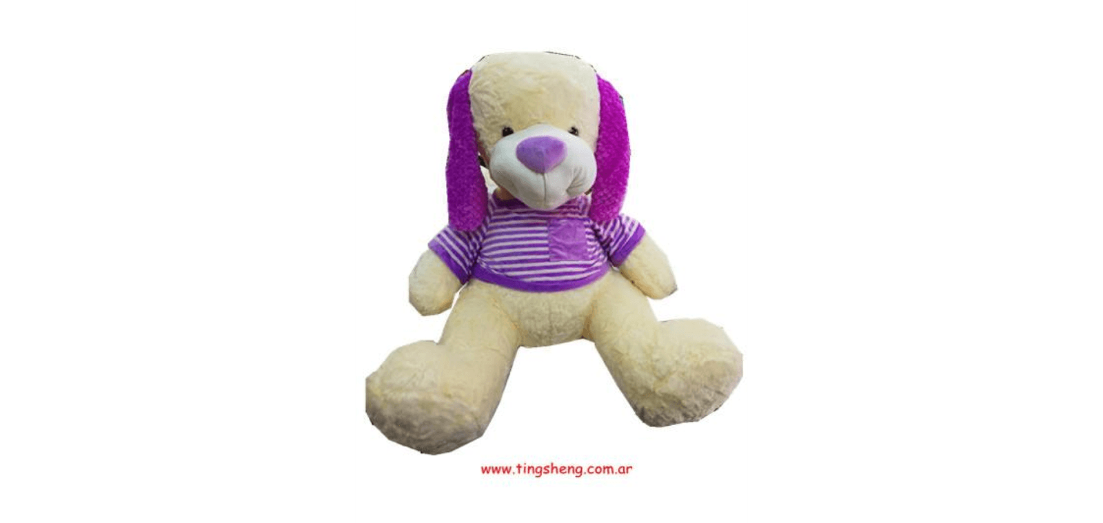 Perro con remera con bolsillo | Violeta