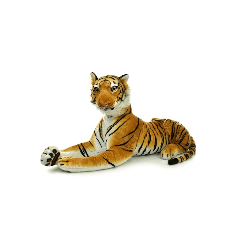 Tigre echado | Marrón