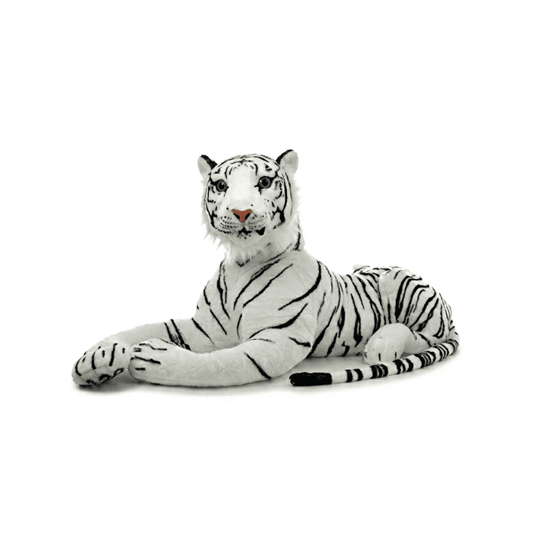 Tigre echado | Blanco